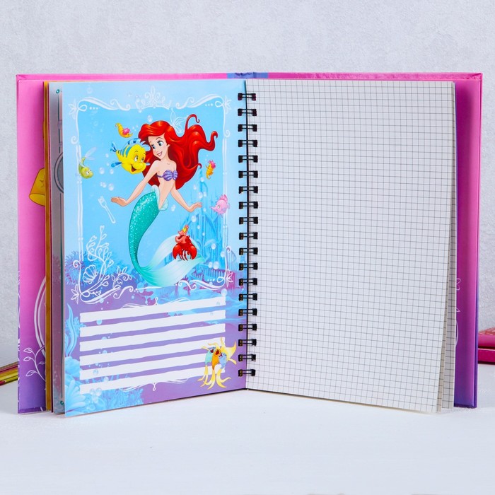 Ежедневник-смешбук "Жизнь принцессы", Принцессы, 25 листов