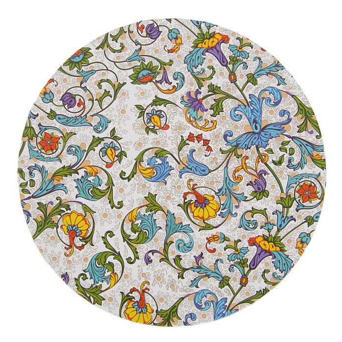 Набор коробок 4в1 "Узоры барокко", синий, 23 х 23 х 25 - 15 х 15 х 20 см