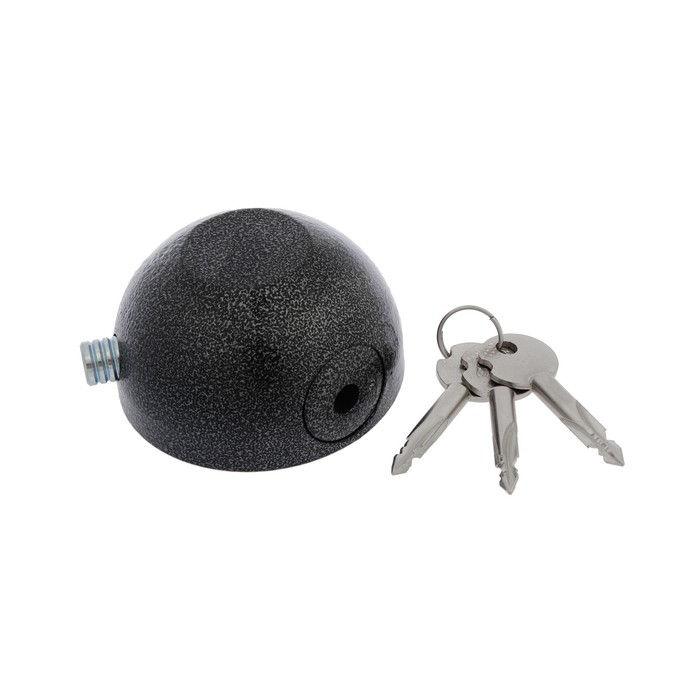 Замок навесной Киров "Сельмаш" ВС1-П 088, крестовой ключ, полимерное покрытие