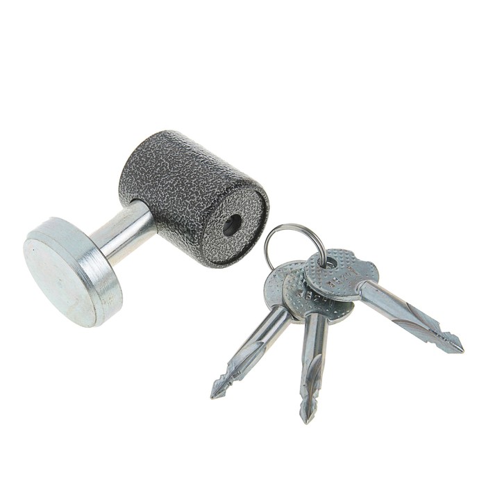 Замок навесной Киров "Сельмаш" ВС1-П 105-01, крестовой ключ, полимерное покрытие