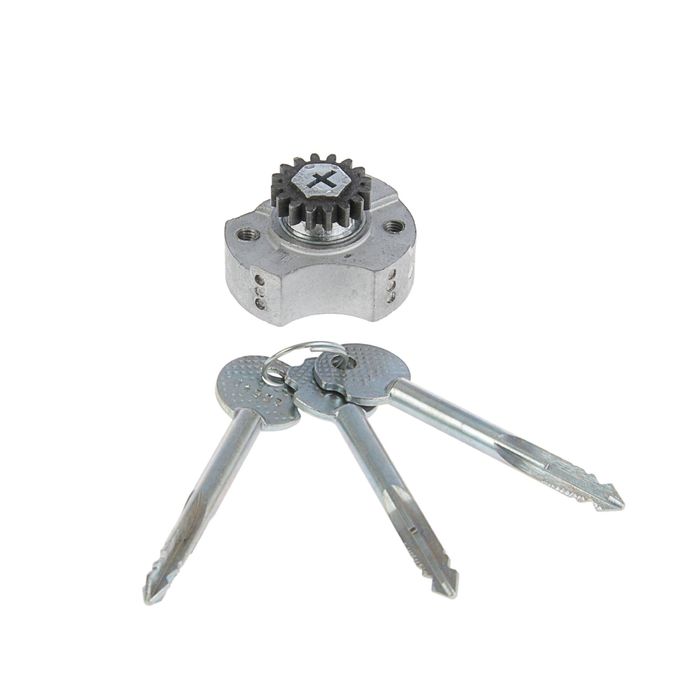 Цилиндровый механизм для замка Киров &quot;Сельмаш&quot; ЗГЦ (с шестерней)