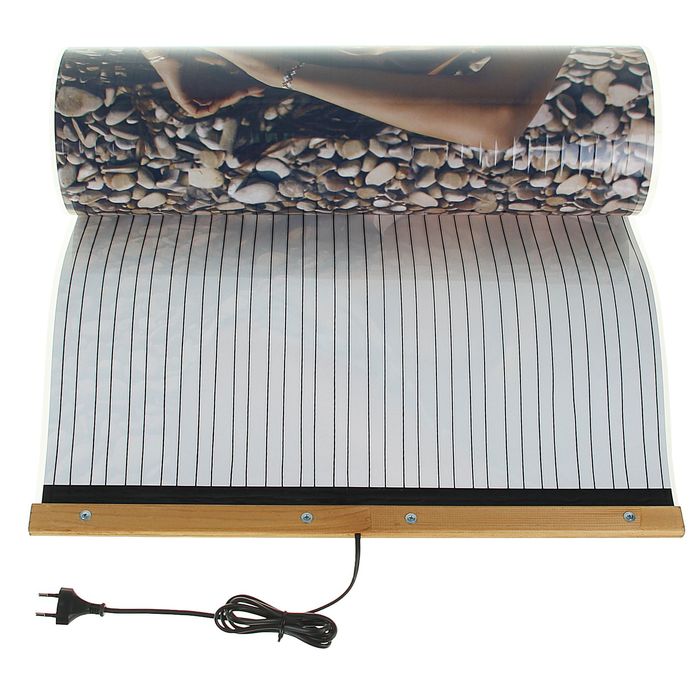 Обогреватель "Домашний очаг" Пляж, инфракрасный, 500 Вт, 1050 х 600 х 5 мм