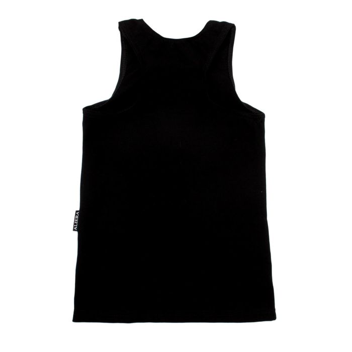 Майка спортивная для девочки, рост 152 см, цвет чёрный М 2.03