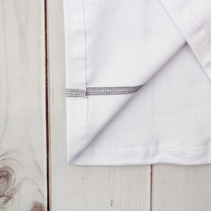 Майка для мальчика, рост 92 см, цвет белый Мм 7.1