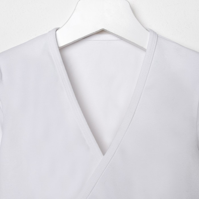 Топ для девочки, рост 110 см, цвет белый Т 9.03