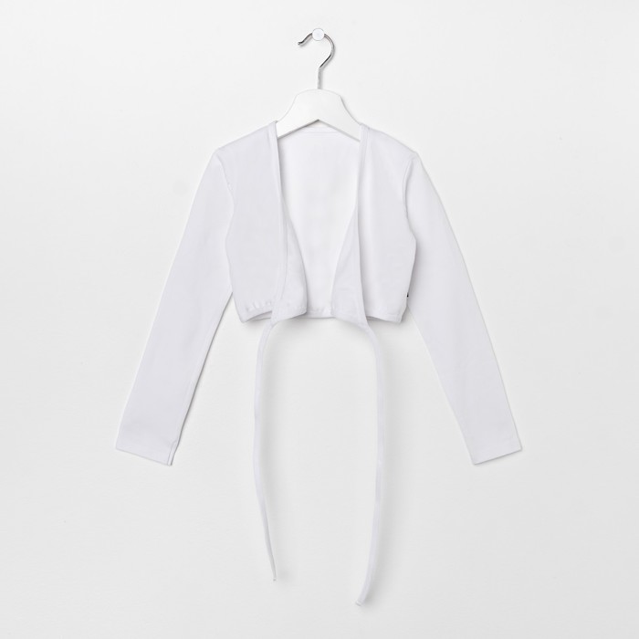 Топ для девочки, рост 110 см, цвет белый Т 9.03