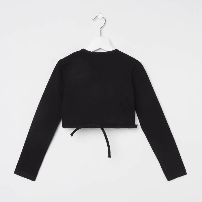 Топ для девочки, рост 152 см, цвет чёрный Т 9.03