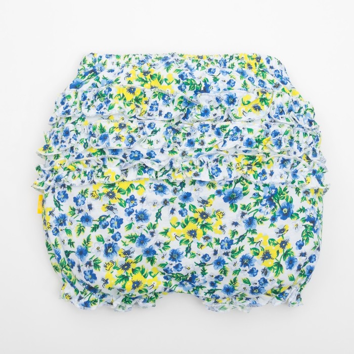 Шорты для девочки "Полевые цветы", рост 92 см (54), принт полевые цветы