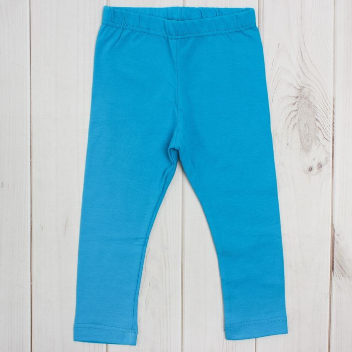 Легинсы для девочки "Волшебная радуга", рост 86 см (48), цвет бирюзовый ДРЛ894800_М