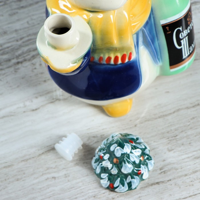 Штоф сувенирный "Снеговик"