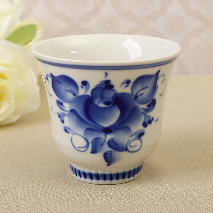 Кружка «Летняя ночь», гжель, кобальт, 2 сорт