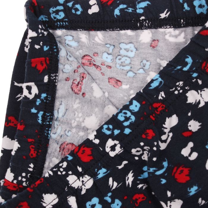 Легинсы для девочки "Дорога к морю", рост 116 см (60), цвет синий, принт цветы ДРЛ894804н