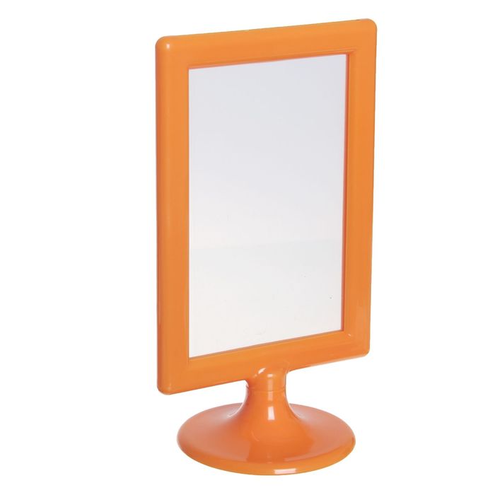 Настольная подставка под информацию 14,7*21,7, в рамке, цвет МИКС