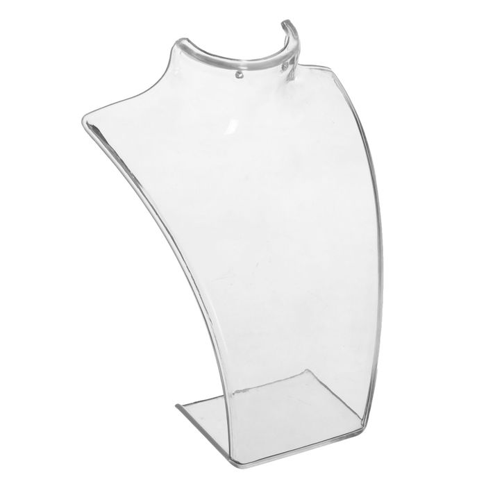 Бюст глянцевый 11,5*10*15, цвет прозрачный