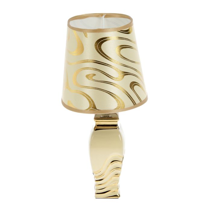 Лампа настольная керамика "Течение" 220V Е14 31х20х20 см