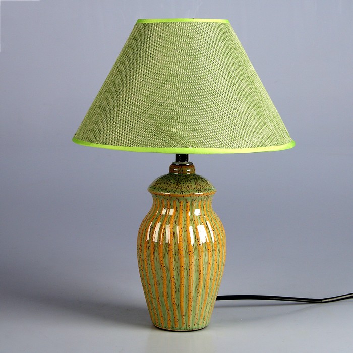 Лампа настольная керамика "Величие" под камень Е14 220В 34,5х25х25 см