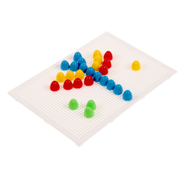 Мозаика пластиковая 80 элементов, диаметр 20 мм