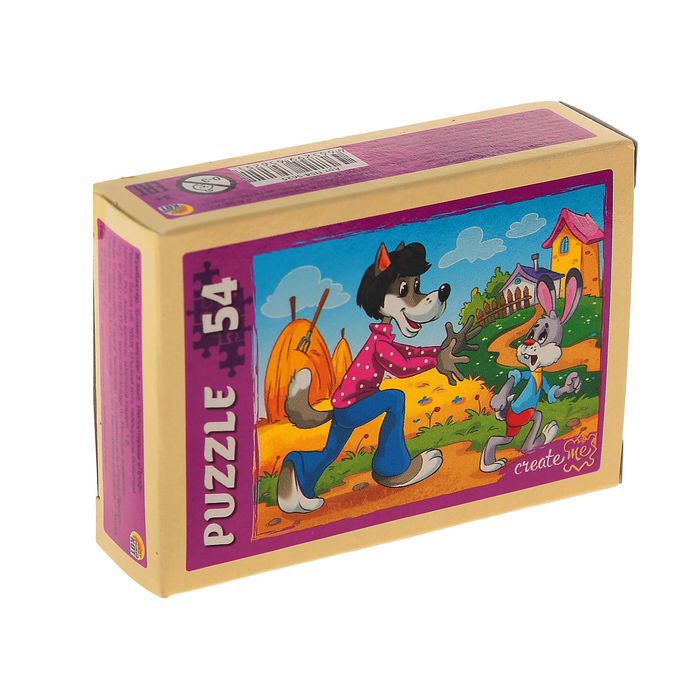 Пазлы "Веселые истории", 54 элемента
