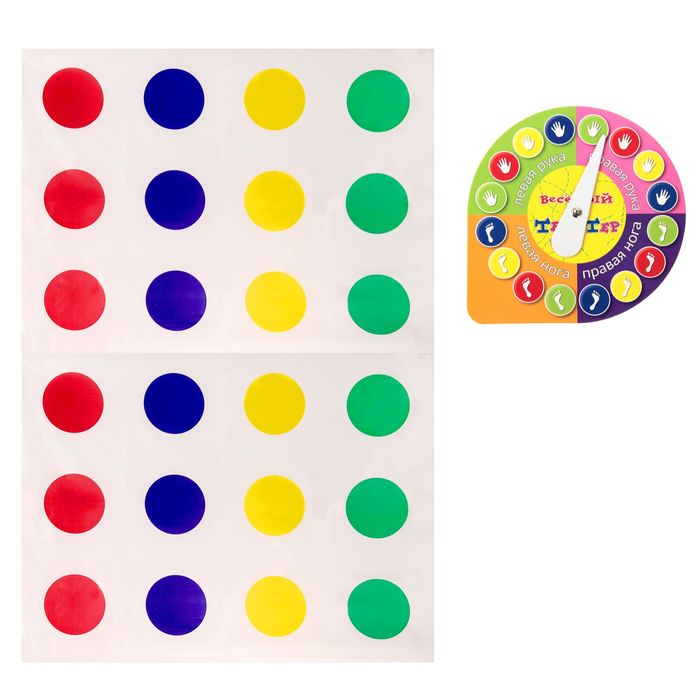 Игра "Супер-твистер + крокодил"