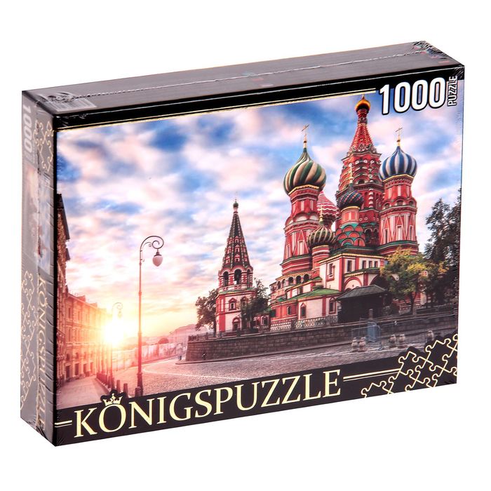 Пазлы "Москва. Храм Василия Блаженного", 1000 элементов