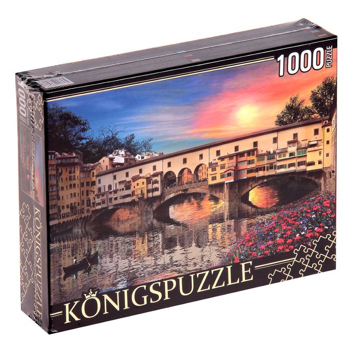 Пазлы "Флоренция. Мост Понте Веккьо", 1000 элементов