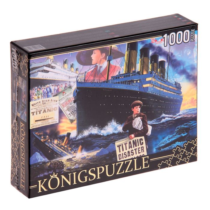 Пазлы "Титаник", 1000 элементов