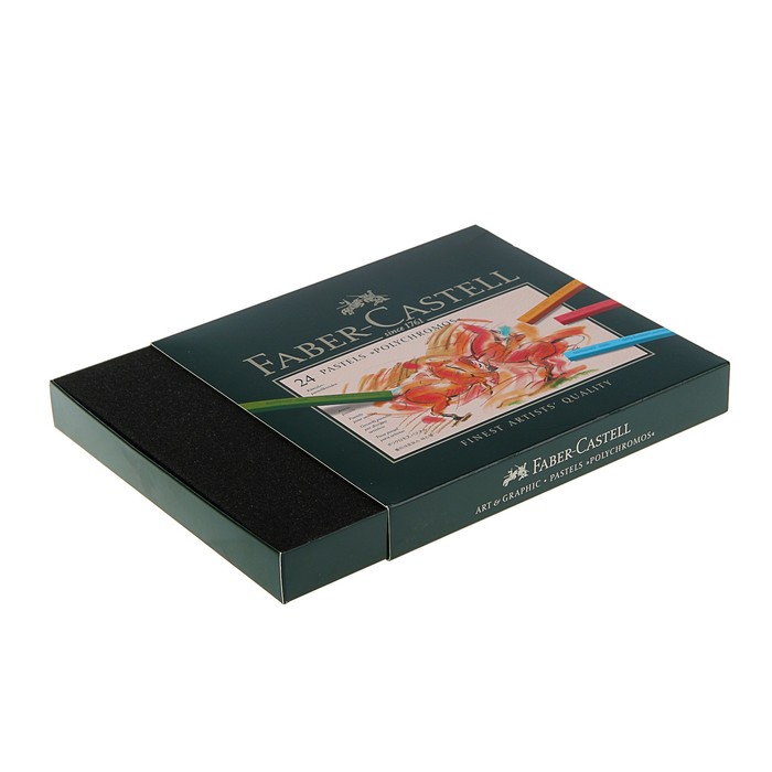 Пастель сухая художественная Faber-Castell Polychromos® 24 цветов 128524