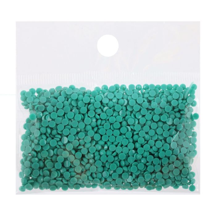 Стразы для алмазной вышивки, 10 гр, не клеевые, круглые d=2,5мм 959 Turquoise LT