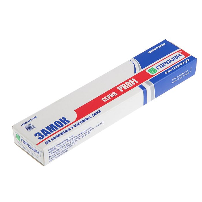 Замок врезной "Гардиан" PROFI 35.11Р.16Ц, для узкопрофильных дверей