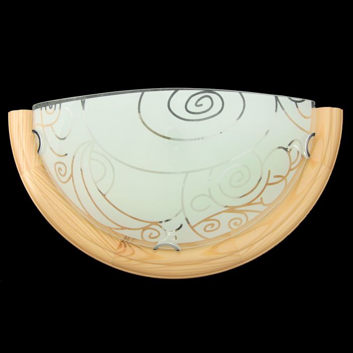 Светильник 2632/с "Калейдоскоп" глян.. D360/2, 1хЕ27 "Сосна" инд.