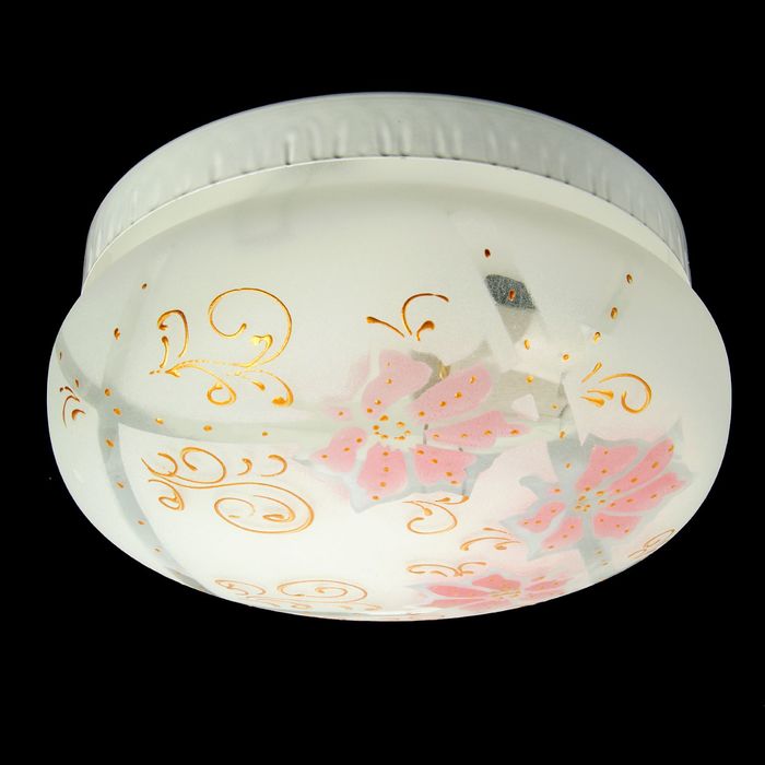 Светильник настенно-потолочный 1772 "Въюн" цветной берет D200, 1хЕ27 инд.