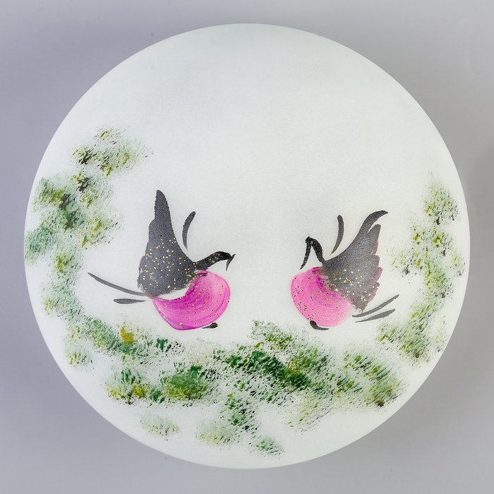 Светильник настенно-потолочный 1274 птицы D220, 2хЕ27 инд.