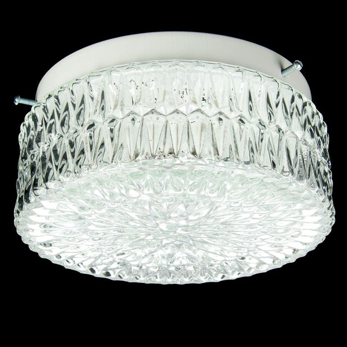 Светильник настенно-потолочный 12-201-ф200 хруст. "Кружево"/С инд. арт. 1190