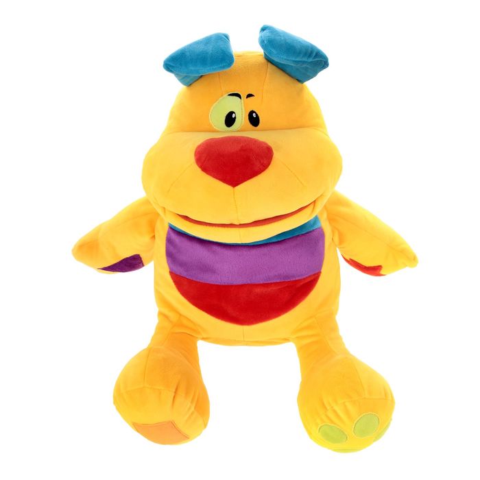 Мягкая игрушка "Собачка-развивашка", 45 см