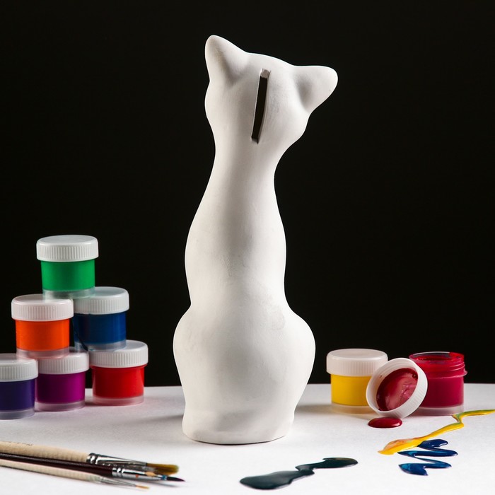 Копилка-раскраска "Кот"