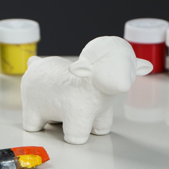 Фигурка-раскраска "Баранчик"