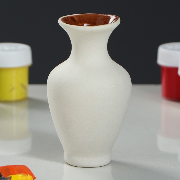 Фигурка-раскраска "Вазочка" глазурь