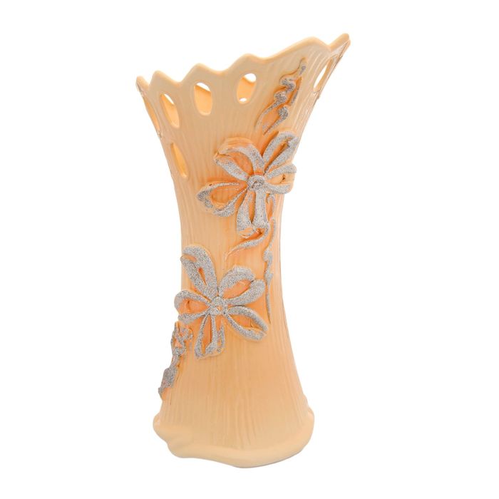 Ваза "Вика" бежевая