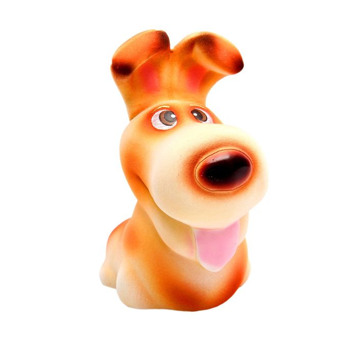 Копилка "Пёс Макс" флок, бежевый