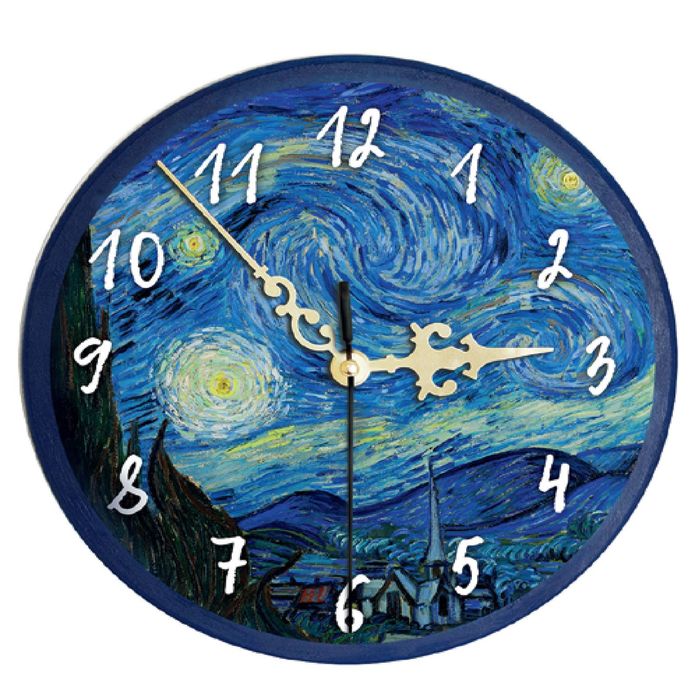Набор в технике декупаж &quot;Часы &quot;Звёздная ночь&quot;