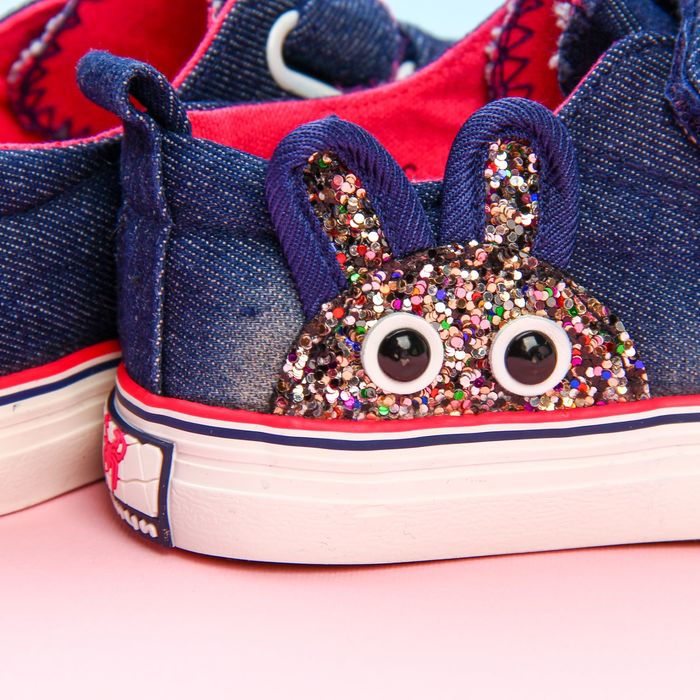 Кеды детские, размер 28, цвет синий (арт. ML1808C-7)