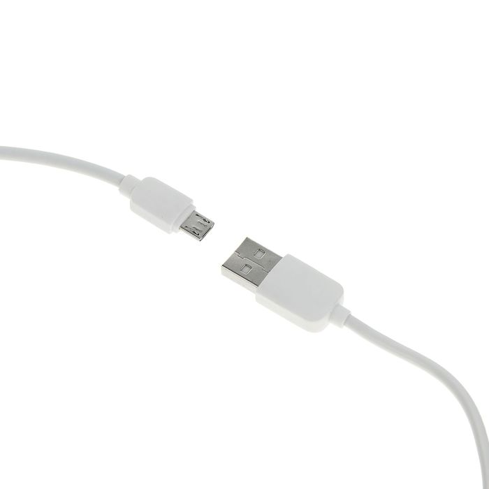 Кабель MicroUSB to USB Human Friends Super Link Rainbow M White, 1 м