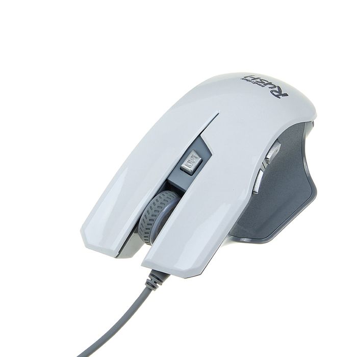 Мышь игровая Smartbuy RUSH 709, оптическая, проводная, 4000 dpi, с подсветкой, белая