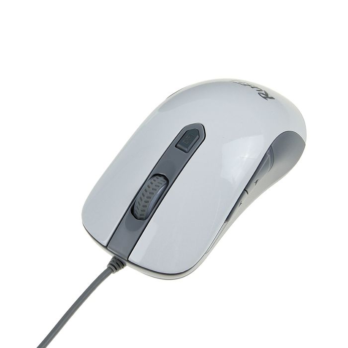 Мышь игровая Smartbuy RUSH 711, оптическая, проводная, 2400 dpi, с подсветкой, белая