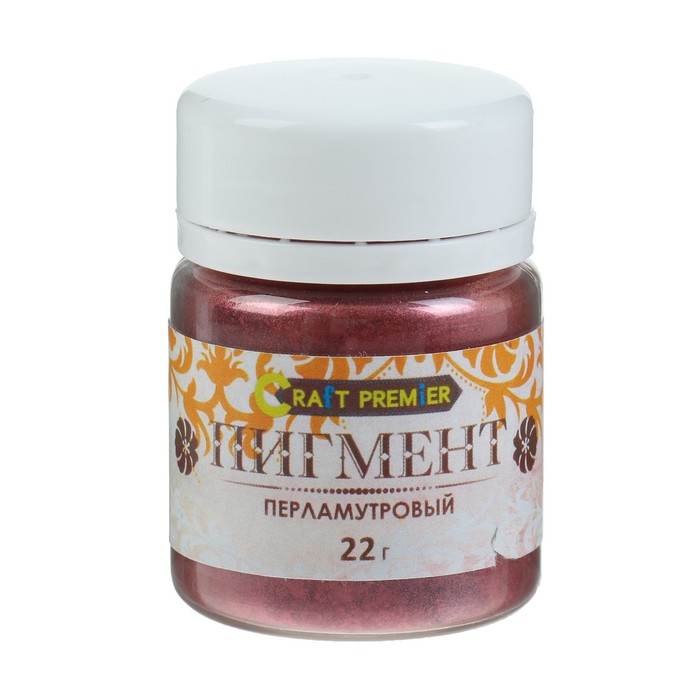 Пигмент перламутровый "Craft Premier", 15 г, рубин