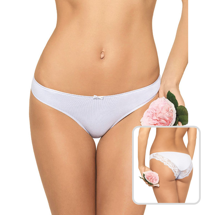Трусы женские слипы Iris EFT0314 blanc,  р-р 5 (48)