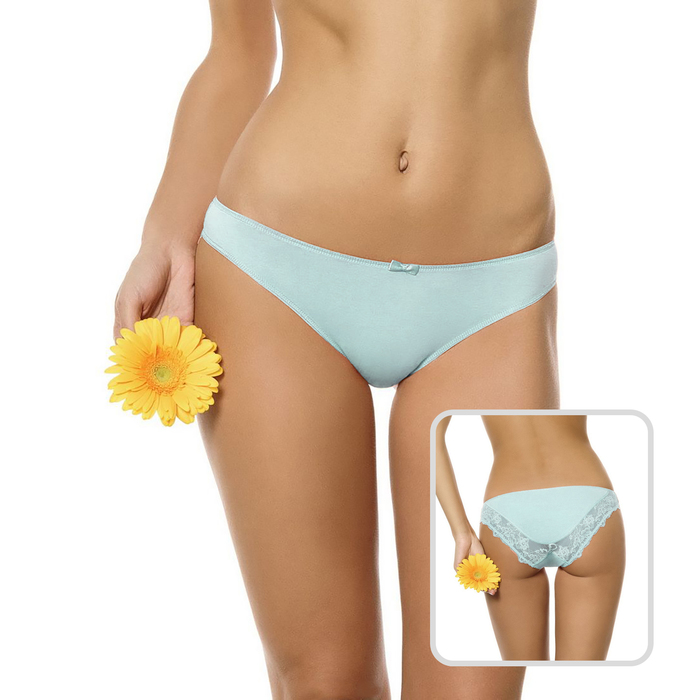 Трусы женские слипы Iris EFT0314 menthe, р-р 3 (44)