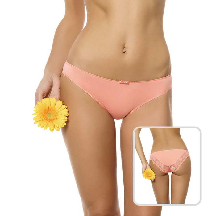 Трусы женские слипы Iris EFT0314 peche,  р-р 4 (46)