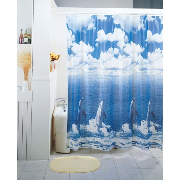 Штора для ванной