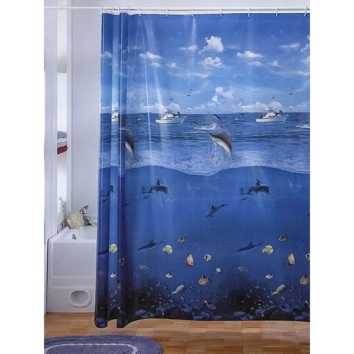 Штора для ванной